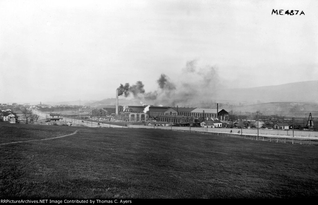 PRR Juniata Shops, 1903